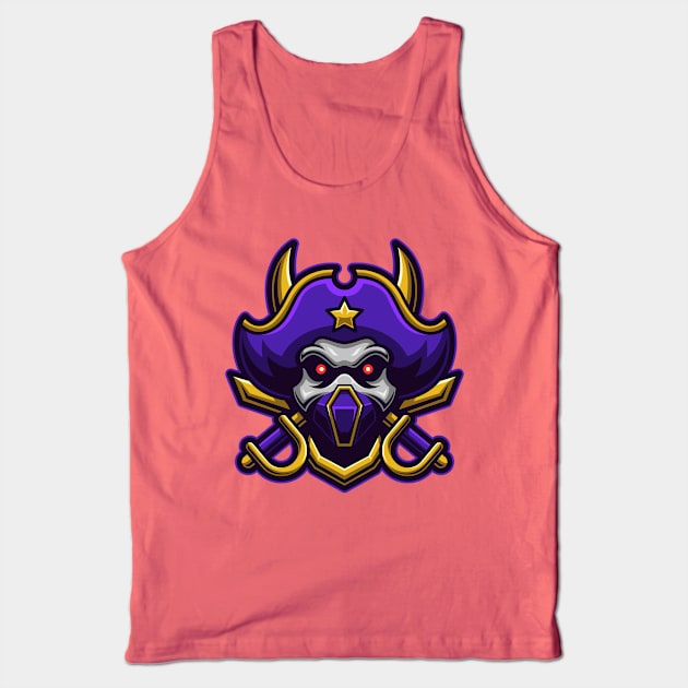 Pirate Tank Top by mightyfire